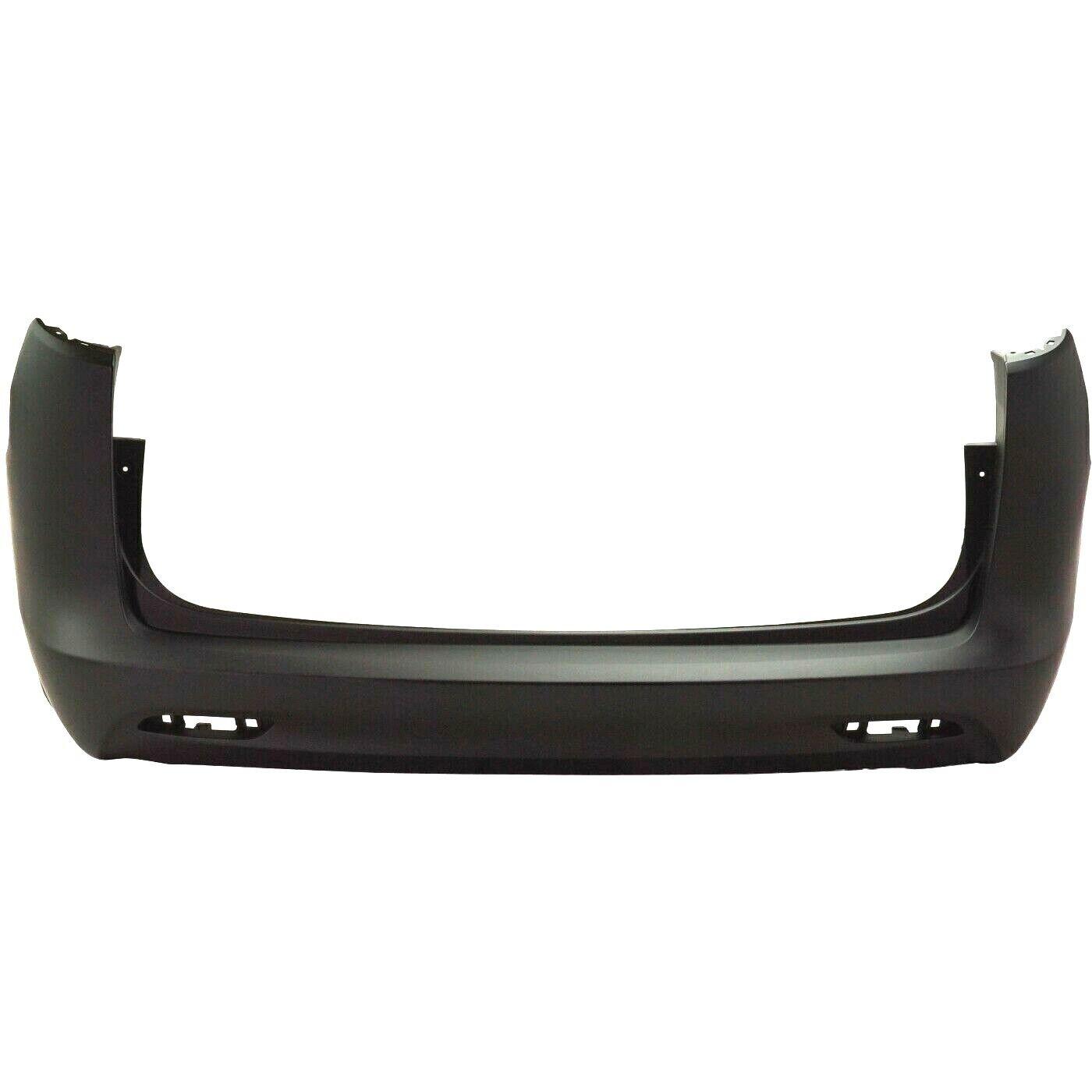 Bumper Rear Chrysler Pacifica 2017-2020 Without Blind Spot/Sensor For L/Lx 1-Pc Style(With Integral Lower Valance) , CH1100A37C
