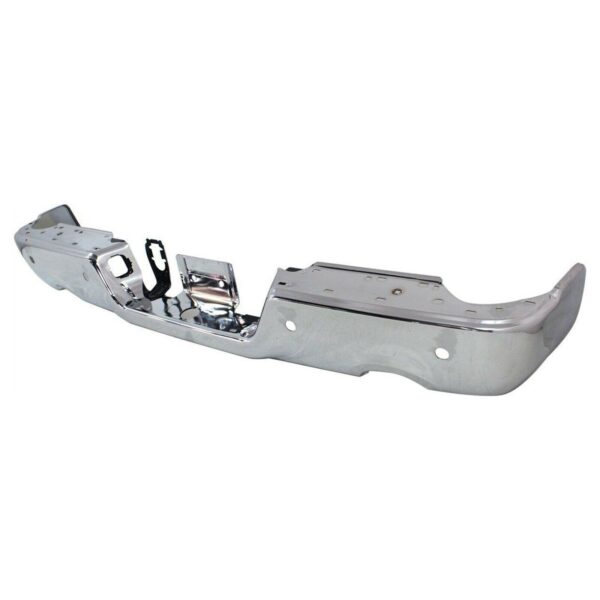 Bumper Face Bar Rear Dodge Ram 1500 2009-2010 With Sensor With Dual Exhaust Chrome Finish , CH1102365 - Image 2
