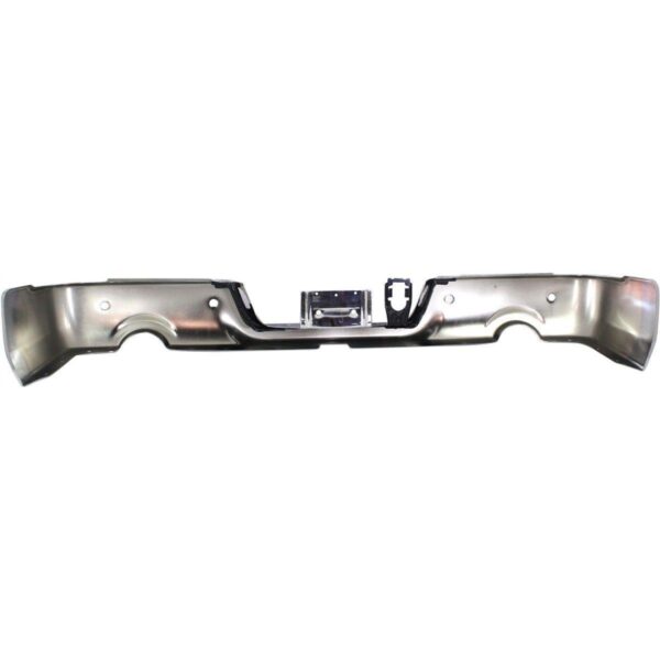 Bumper Face Bar Rear Dodge Ram 1500 2011-2018 With Sensor With Dual Exhaust Chrome Finish , CH1102365 - Image 3