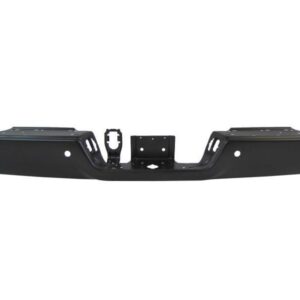 Bumper Face Bar Dodge Ram 1500 2009-2010 Rear Ptm Black With Park Assist Sensor Without Dual Exhaust , Ch1102368 - Hunt Parts