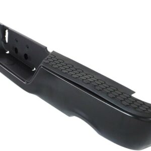 Bumper Rear Assembly Dodge Ram 1500 2009-2010 Black Ptm Without Sensor For 1500 Model Without Dual Exhaust , Ch1103123 - Hunt Parts