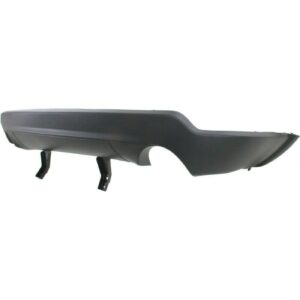 Bumper Lower Rear Jeep Grand Cherokee 2011-2021 Dual Exhaust Hole Without Tow Textured , CH1195103