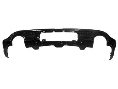 Valance Bumper Rear Jeep Grand Cherokee 2014-2021 Ptd With Towith Dual Exhaust Srt Model , CH1195131