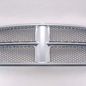 2002-2005 Dodge Ram 1500 Grille Assembly Black With Chrome Frame , CH1200248