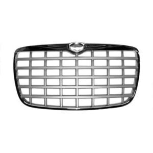 Grille Chrysler 300 2005-2010 Chrome Silver 2.7L/3.5L , CH1200275
