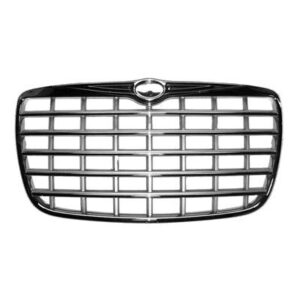 Grille Chrysler 300 2005-2010 Chrome Silver 5.7L/6.1L , CH1200276