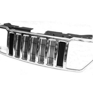 Grille Jeep Liberty 2008-2012 With Chrome Moulding , CH1200317