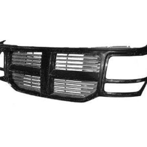 Grille Dodge Nitro 2007-2011 Black With Black Frame , CH1200321