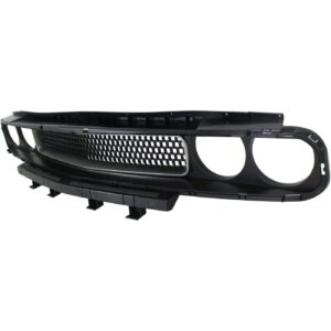 Grille Dodge Challenger 2008-2014 Matte Black With Silver Trim , CH1200338