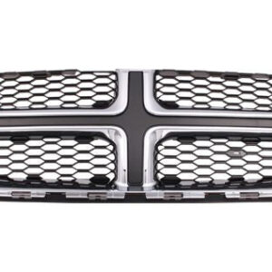 2011-2020 Dodge Caravan Grille Black With Chrome Moulding Capa , CH1200342C