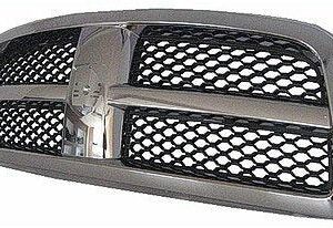Grille Dodge Ram 1500 2009-2010 Chrome Frame With Black Honeycomb Insert , CH1200347