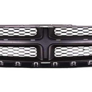 Grille Dodge Avenger 2011-2014 Matte-Dark Gray With Black Mldg , CH1200349