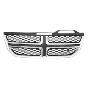 Grille Chrome Dodge Journey 2011-2020 With Black Insert , Ch1200362U - Hunt Parts