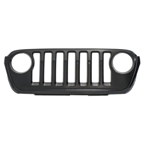 Grille Jeep Wrangler 2018-2021 Primed Black Use Without Trim Ring Moulding For Jl Body Sport Model , CH1200407 - Image 3