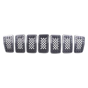 2019-2023 Jeep Cherokee Grille Front Black Sparkle Frontame , CH1200431