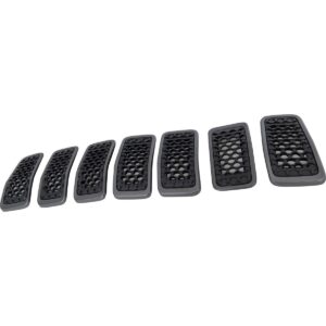 2019-2023 Jeep Cherokee Grille Front Silver Granite Sparkle , CH1200432