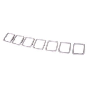 Grille Trim Jeep Compass 2017-2021 Ring (7-Piece Set) Primed , CH1210134