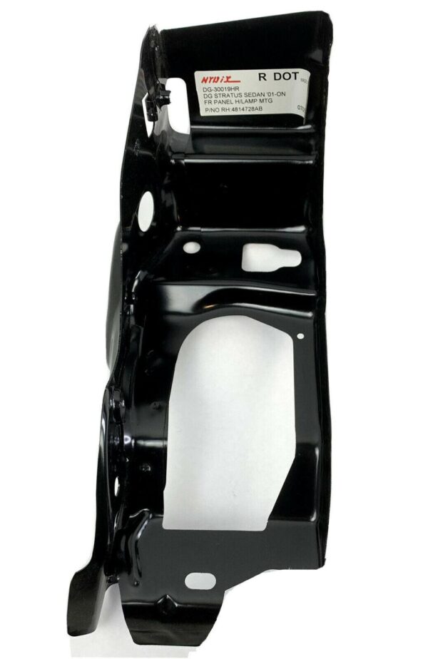 Head Lamp Mounting Panel Passenger Side Dodge Stratus Sedan 2001-2006 , CH1221118 - Image 2