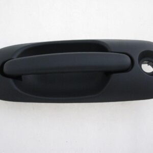 Door Handle Front Outer Driver Side Chrysler Town Country 2001-2007 With Key Hole Textured Black , CH1310123