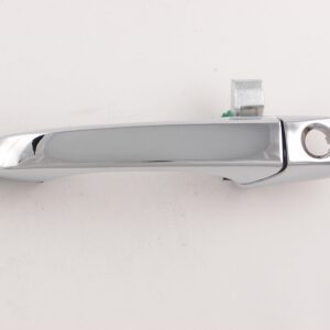 Door Handle Front Outer Driver Side Dodge Magnum 2005-2008 With Key Hole Chrome , CH1310142