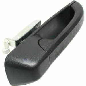 Door Handle Front/Rear Outer Passenger Side Dodge Ram 2500 2010 Black Textured Without Keyhole , CH1311160