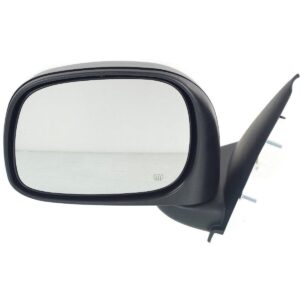 Mirror Driver Side Dodge Ram 3500 2003-2009 Power Heated Textured Without Tow Manual Fold , CH1320215