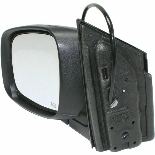 Mirror Driver Side Dodge Caravan 2008-2020 Power Heated Textured With White 6 Hole/5 Pin Connector , CH1320370 - Image 2