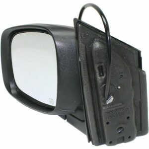 Mirror Driver Side Dodge Caravan 2008-2020 Power Heated Textured With White 6 Hole/5 Pin Connector , CH1320370