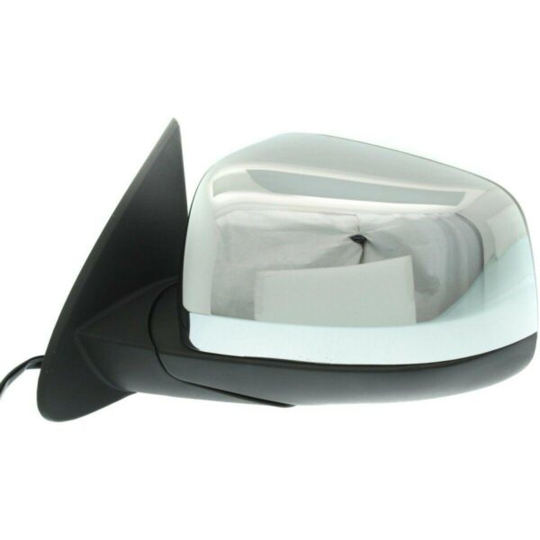 Mirror Driver Side Dodge Durango 2014-2021 Power Heated Without Signal/ Blind Spot Chrome , CH1320388 - Image 5