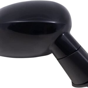 Mirror Driver Side Dodge Challenger 2015-2022 Ptm Heated Manual Fold With Blind Spot , Ch1320483 - Hunt Parts