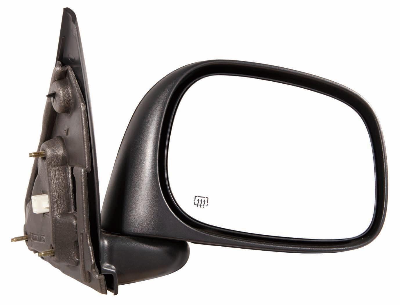 Mirror Passenger Side Dodge Ram 2500 2003-2009 Power Heated Textured Without Tow Manual Fold , CH1321215