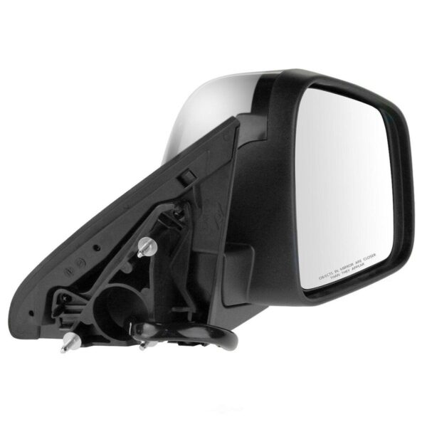 Mirror Passenger Side Jeep Grand Cherokee 2011-2021 Power Heated With Memory/Signal/Blind Spot Without Dimming Glass Chrome , CH1321359 - Image 2