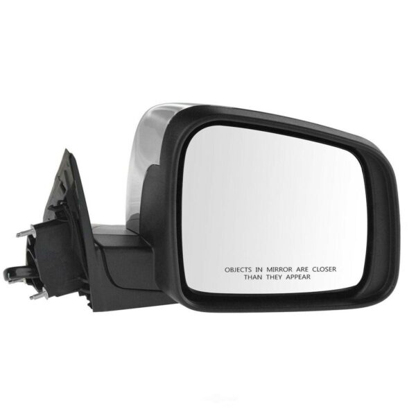 Mirror Passenger Side Jeep Grand Cherokee 2011-2021 Power Heated With Memory/Signal/Blind Spot Without Dimming Glass Chrome , CH1321359 - Image 3