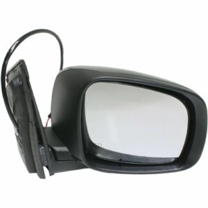 Mirror Passenger Side Dodge Caravan 2008-2020 Power Heated Textured With White 6 Hole/5 Pin Connector , CH1321370