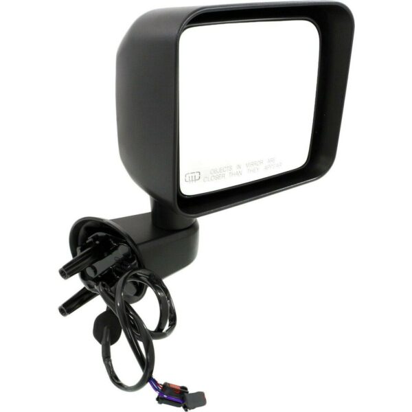 Mirror Passenger Side Jeep Wrangler 2018 Power Heated Non Foldable Textured Black , CH1321390 - Image 3