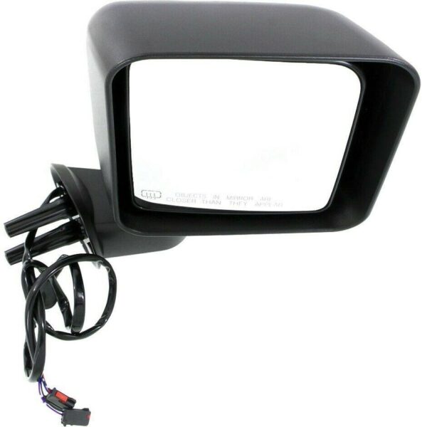 Mirror Passenger Side Jeep Wrangler 2018 Power Heated Non Foldable Textured Black , CH1321390 - Image 4