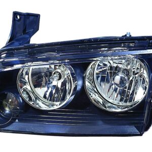 Head Lamp Driver Side Dodge Charger 2006-2007 Small Amber Lens Over Turn Signal Front Om 11/08/2006 Capa , Ch2502163C - Hunt Parts