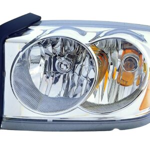 Head Lamp Driver Side Dodge Dakota 2006-2007 Without Black Bezel High Quality , CH2502170