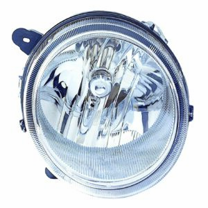 Head Lamp Driver Side Jeep Compass 2007-2010 Without Auto Leveling Capa , Ch2502176C - Hunt Parts