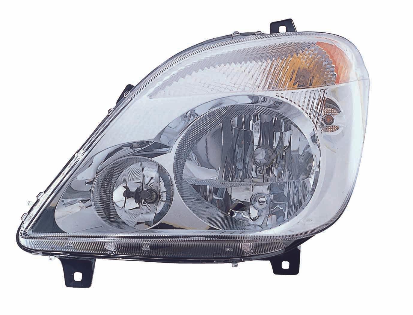 Head Lamp Driver Side Mercedes Sprinter 2500 2010-2013 Halogen High Quality , CH2502198