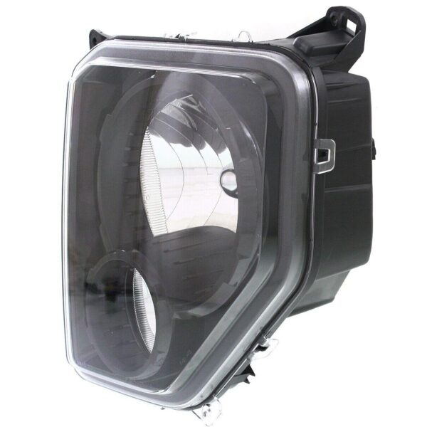 Head Lamp Driver Side Jeep Liberty 2010-2012 Halogen Black Bezel High Quality , CH2502227 - Image 2
