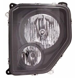 Head Lamp Driver Side Jeep Liberty 2010-2012 Halogen Black Bezel High Quality , CH2502227
