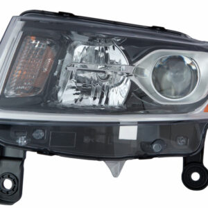 Head Lamp Driver Side Jeep Grand Cherokee 2014-2016 Halogen Capa , Ch2502247C - Hunt Parts
