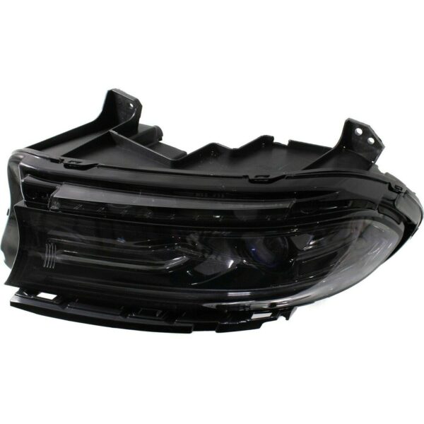Head Lamp Driver Side Dodge Charger 2015 Halogen With Led Drl Without Logo Inside High Quality , CH2502270 - Image 4