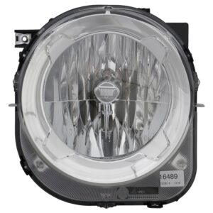 Head Lamp Driver Side Jeep Renegade 2015-2018 Halogen Capa , Ch2502273C - Hunt Parts