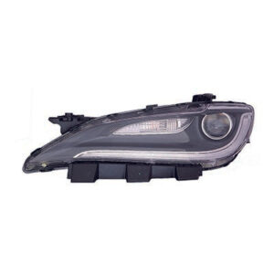 Head Lamp Driver Side Chrysler 200 Sedan 2016-2017 Halogen With Led With Chrome Trim Capa , Ch2502293C - Hunt Parts