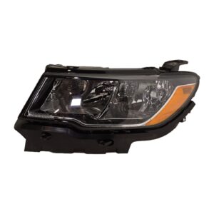 Head Lamp Driver Side Jeep Compass 2017-2021 Halogen Without Logo High Quality , Ch2502295 - Hunt Parts