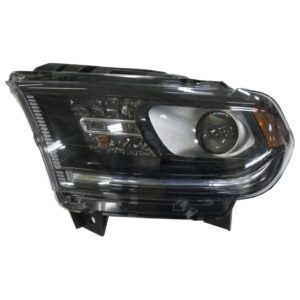 Head Lamp Driver Side Dodge Durango 2016-2021 Without Led Lamp Black Trim High Quality , CH2502302