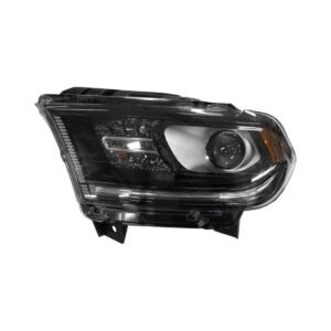 Head Lamp Driver Side Dodge Durango 2016-2021 Without Led Lamp Chrome Trim High Quality , CH2502303