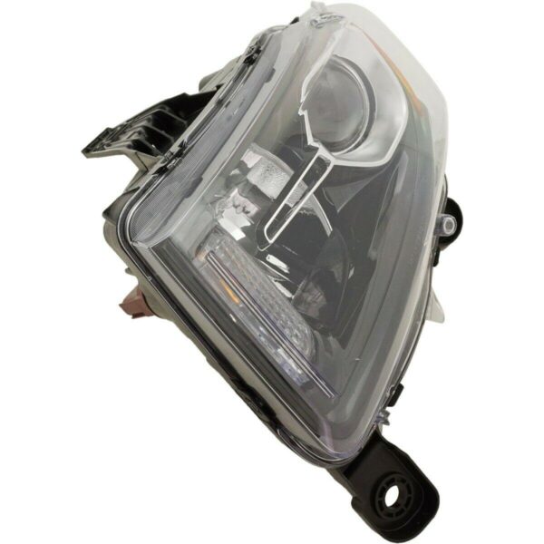Head Lamp Driver Side Jeep Grand Cherokee 2014-2016 Halogen Std Type Black Bezel High Quality , CH2502308 - Image 3
